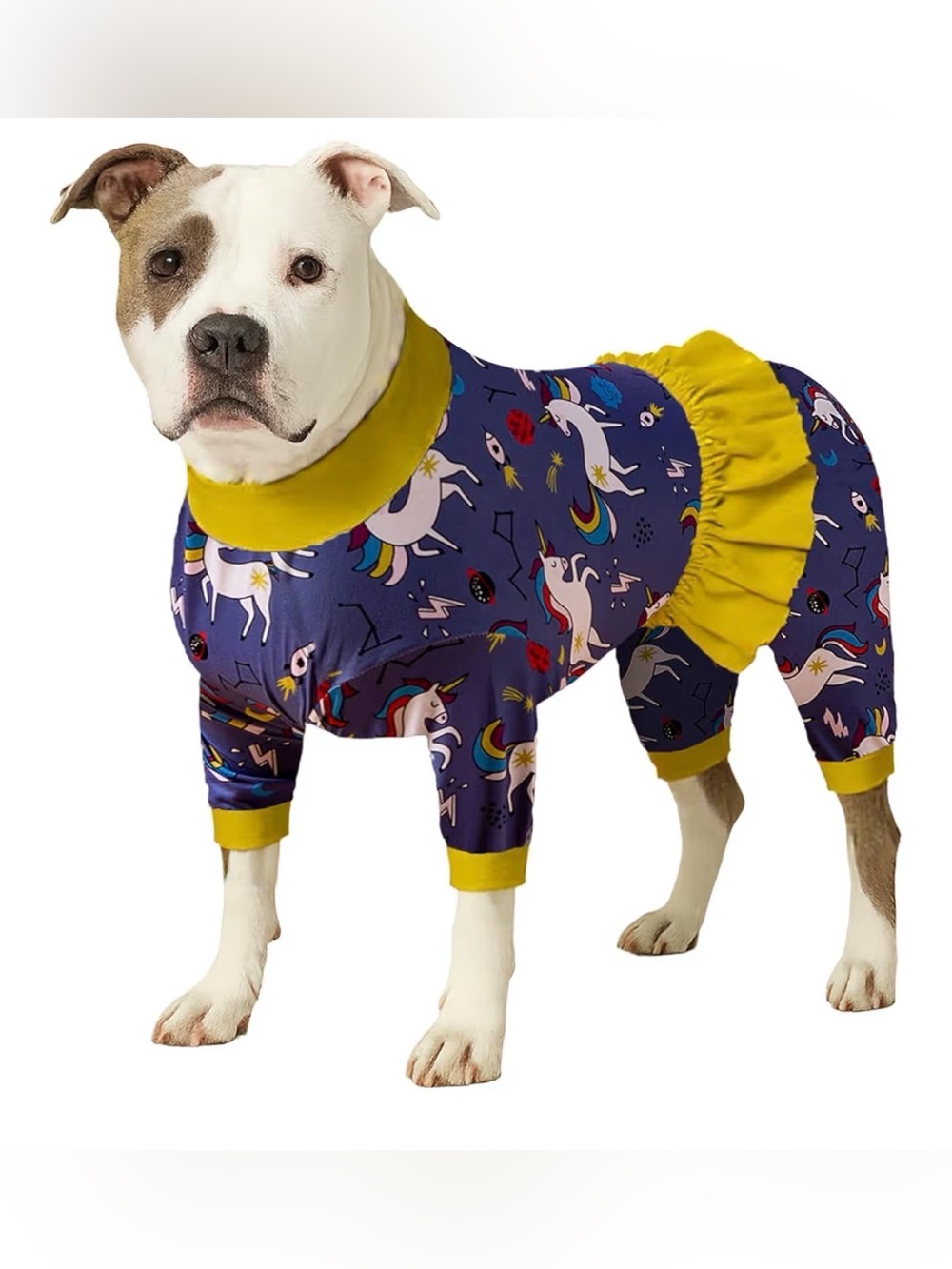 NWT Lovinpet Unicorn Print Dog Pajamas-Medium